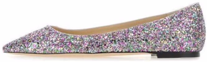 (Women) Jimmy Choo Romy Flat 'Black' ROMYFLATCGF (Women) Jimmy Choo Romy Flat 'Black' ROMYFLATCGF