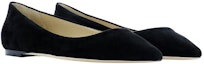 Lookbook (Women) Jimmy Choo Romy Flat 'Black Ballet' ROMY-FLAT-SUEBLACK