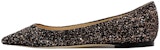 (Women) Jimmy Choo Romy Flat 'Black Gold' ROMYFLATIDF