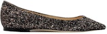 (Women) Jimmy Choo Romy Flat 'Black Gold' ROMYFLATIDF
