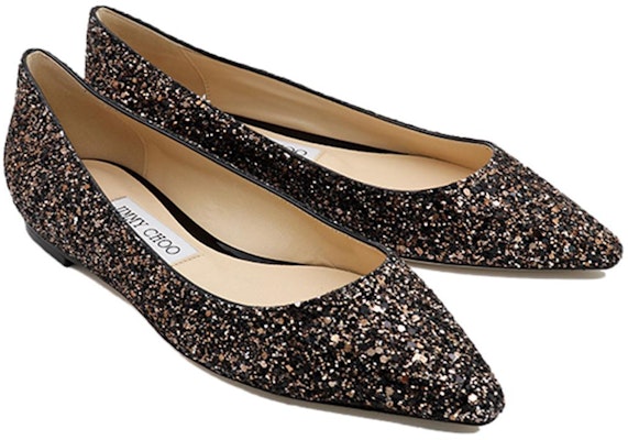 (Women) Jimmy Choo Romy Flat 'Black Gold' ROMYFLATIDF Shop (Women) Jimmy Choo Romy Flat 'Black Gold' ROMYFLATIDF