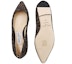 Purchase (Women) Jimmy Choo Romy Flat 'Black Gold' ROMYFLATIDF