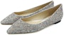 (Women) Jimmy Choo Romy Flat 'Silver Spring/Summer 2021' ROMYFLATJOYSILVERMULTI