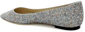 Shop (Women) Jimmy Choo Romy Flat 'Silver Spring/Summer 2021' ROMYFLATJOYSILVERMULTI