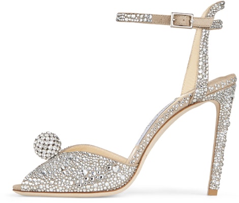 (Women) Jimmy Choo Sacora 100 'Silver Velvet' SACORA100PHZ Buy (Women) Jimmy Choo Sacora 100 'Silver Velvet' SACORA100PHZ