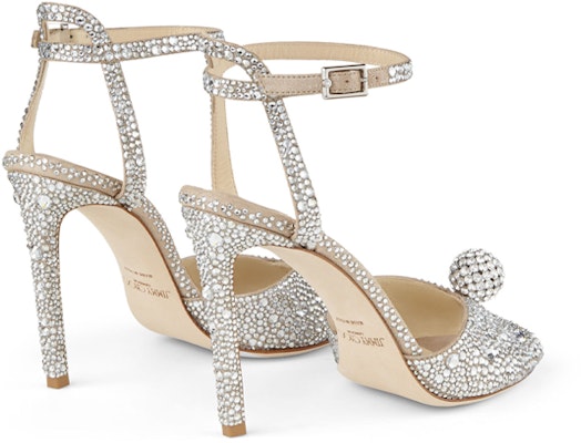 (Women) Jimmy Choo Sacora 100 'Silver Velvet' SACORA100PHZ Lookbook (Women) Jimmy Choo Sacora 100 'Silver Velvet' SACORA100PHZ