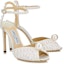 Order (Women) Jimmy Choo Sacora 100 High Heels Sandals 'Satin White' SACORA100WOZ