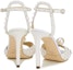 Lookbook (Women) Jimmy Choo Sacora 100 High Heels Sandals 'Satin White' SACORA100WOZ