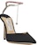 (Women) Jimmy Choo Saeda 100 'Lightrose Black' SAEDA-100-BGH-BLACK/LIGHT-ROSE