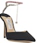 Order (Women) Jimmy Choo Saeda 100 'Lightrose Black' SAEDA-100-BGH-BLACK/LIGHT-ROSE