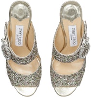 (W) Jimmy Choo SAF 85 '粗糙亮片布高跟拖鞋 銀色' SAF85CGF Lookbook (W) Jimmy Choo SAF 85 '粗糙亮片布高跟拖鞋 銀色' SAF85CGF