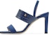 (Women) Jimmy Choo Salise 85 'Blue Suede' SALISE85CRQ