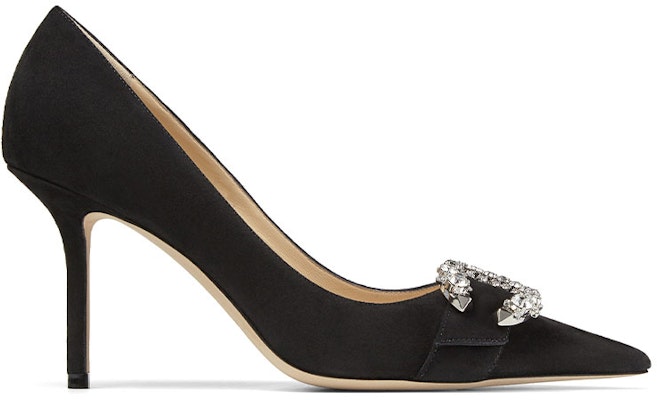 (Women) Jimmy Choo Saresa 85 'Black' SARESA85SUE010003 Order (Women) Jimmy Choo Saresa 85 'Black' SARESA85SUE010003
