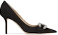 (Women) Jimmy Choo Saresa 85 'Black' SARESA85SUE010003