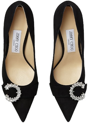 (Women) Jimmy Choo Saresa 85 'Black' SARESA85SUE010003 Lookbook (Women) Jimmy Choo Saresa 85 'Black' SARESA85SUE010003