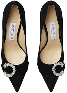 (W) Jimmy Choo Saresa 85 'Negro' SARESA85SUE010003 Purchase (W) Jimmy Choo Saresa 85 'Negro' SARESA85SUE010003