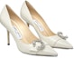 Order (Women) Jimmy Choo Saresa 85 High Heels 'White' SARESA85NAP080258