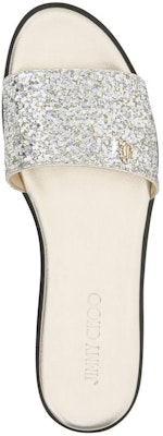 (Women) Jimmy Choo Slide Sandal 'Silver' MINEA-FLAT-CGF-CHAMPAGNE-35 Lookbook (Women) Jimmy Choo Slide Sandal 'Silver' MINEA-FLAT-CGF-CHAMPAGNE-35