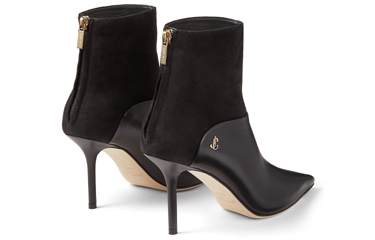 (W) Jimmy Choo Suede Ankle Boots with Crystal Trim 'Black' 圖 3
