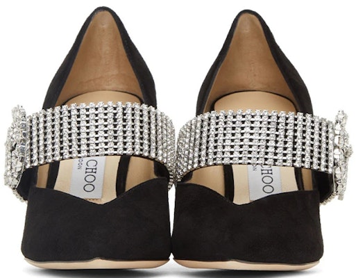 (Women) Jimmy Choo Suede High Heels 'Black' 212528F122028 Order (Women) Jimmy Choo Suede High Heels 'Black' 212528F122028