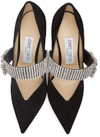 (W) Jimmy Choo High Heels Suede ''Hitam'' 212528F122028 Shop (W) Jimmy Choo High Heels Suede ''Hitam'' 212528F122028