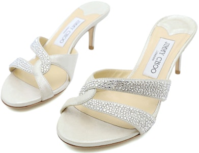 (W) Jimmy Choo Sandalias Tation Tacón Medio 'Blanco Brillante' TATIONCHAMPAGNE Order (W) Jimmy Choo Sandalias Tation Tacón Medio 'Blanco Brillante' TATIONCHAMPAGNE