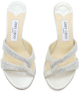 (W) Jimmy Choo Sandalias Tation Tacón Medio 'Blanco Brillante' TATIONCHAMPAGNE Lookbook (W) Jimmy Choo Sandalias Tation Tacón Medio 'Blanco Brillante' TATIONCHAMPAGNE