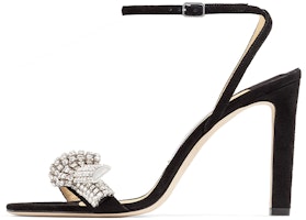 (Women) Jimmy Choo Thyra 100 High Heels Sandals 'Black' THYRA100YCK000757 (Women) Jimmy Choo Thyra 100 High Heels Sandals 'Black' THYRA100YCK000757