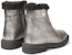 (Women) Jimmy Choo Voyager II Snow Boots 'Silver Black Grainy Leather' VOYAGERIIFCYG