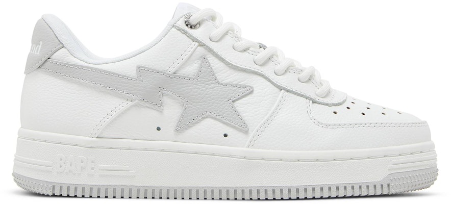 JJJJound x A BATHING APE STA 休閒 時尚板鞋 女款 白灰 Buy JJJJound x A BATHING APE STA 休閒 時尚板鞋 女款 白灰