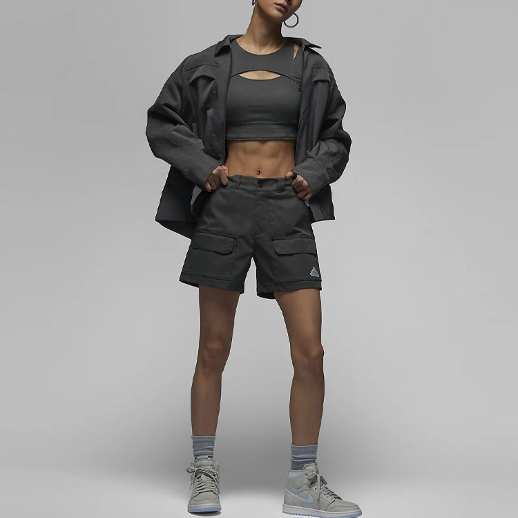 Shop (W) Jordan 23 Engineered 灰色全拉鍊多口袋外套 DX0505-022