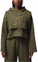 (Women) Jordan × Teyana Taylor Fleece Hoodie - Stylish & Cozy Collab Sweatshirt IM6257-326 (Women) Jordan × Teyana Taylor Fleece Hoodie - Stylish & Cozy Collab Sweatshirt IM6257-326