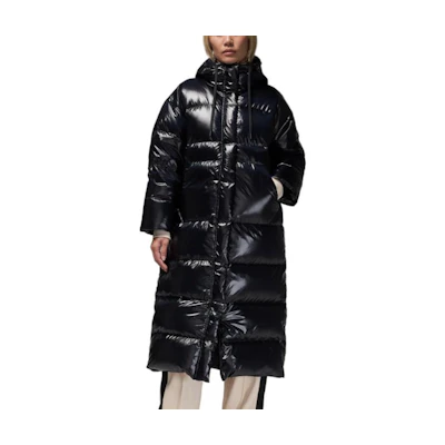 (Women) Jordan Waterproof Down Parka Jacket Black Casual Versatile Style FV7144-010