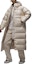 Shop (Women) Jordan Windproof Waterproof Hooded Down Jacket Light Brown Colorway FV7144-203