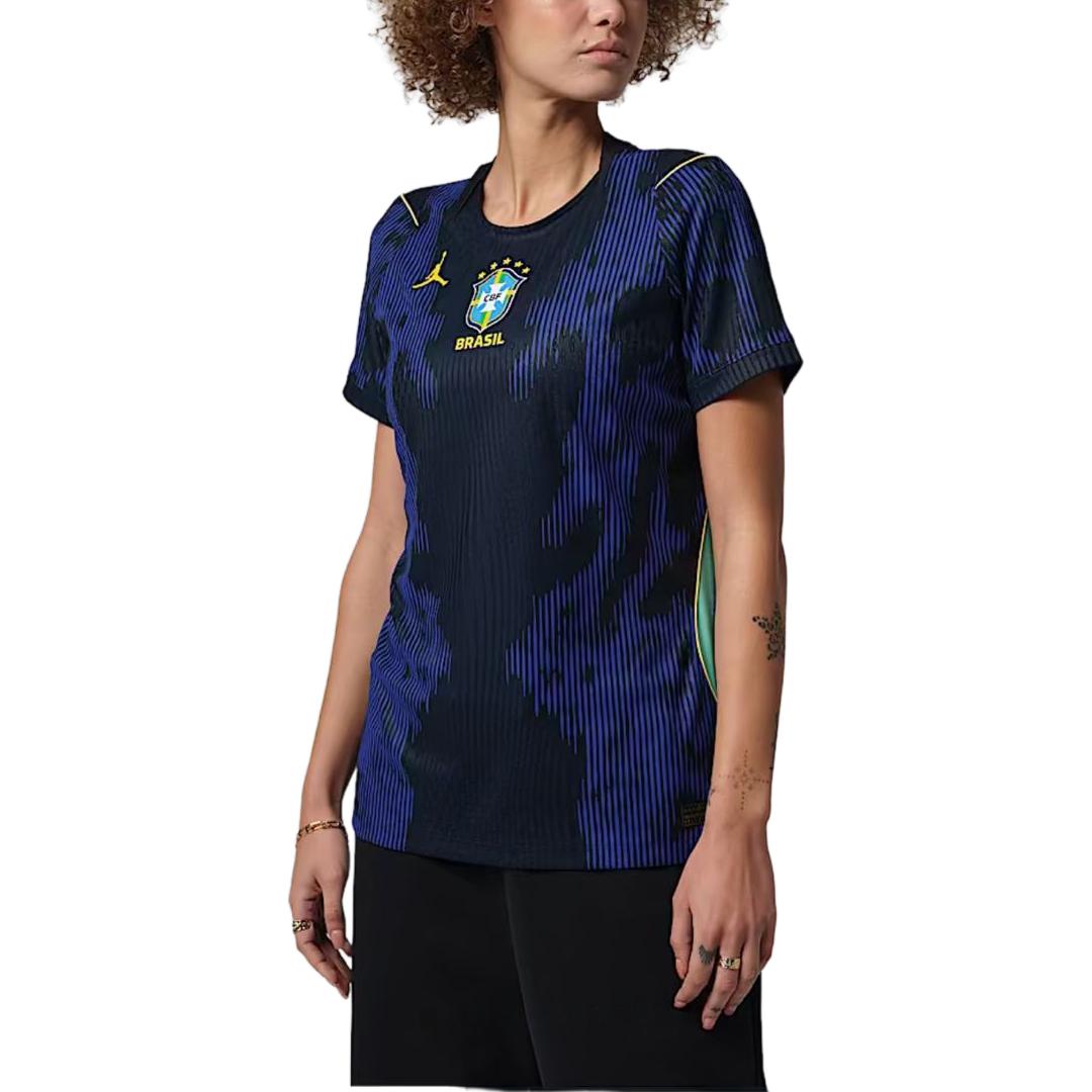 (Women) Jordan Aero-Fit 2026 Brazil Away Player Jersey Lightweight Breathable Shirt IU1078-417