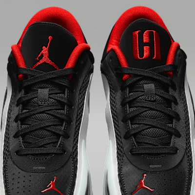 (W) Jordan Air Series 2 PF Hitam/Merah Universiti/Putih IM4645-001 2