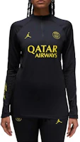(Women) Jordan Dri-FIT PSG Long-Sleeve Pullover Sweat-Wicking Football Jersey DR4642-011 (Women) Jordan Dri-FIT PSG Long-Sleeve Pullover Sweat-Wicking Football Jersey DR4642-011