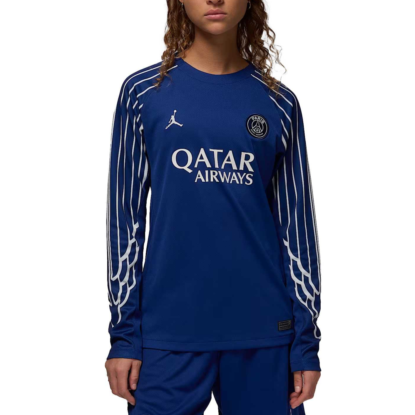 (Women) Jordan Dri-FIT PSG Stadium Fourth Basketball Jersey Women Blue HJ7337-493
