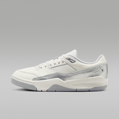 (Women) Jordan Flight Court SE Sail/Wolf Gray/Metallic Silver II0596-100