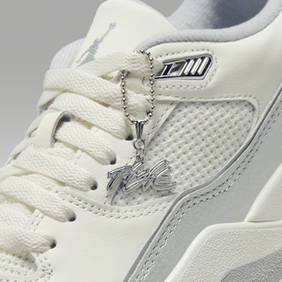 (Women) Jordan Flight Court SE Sail/Wolf Gray/Metallic Silver II0596-100 1
