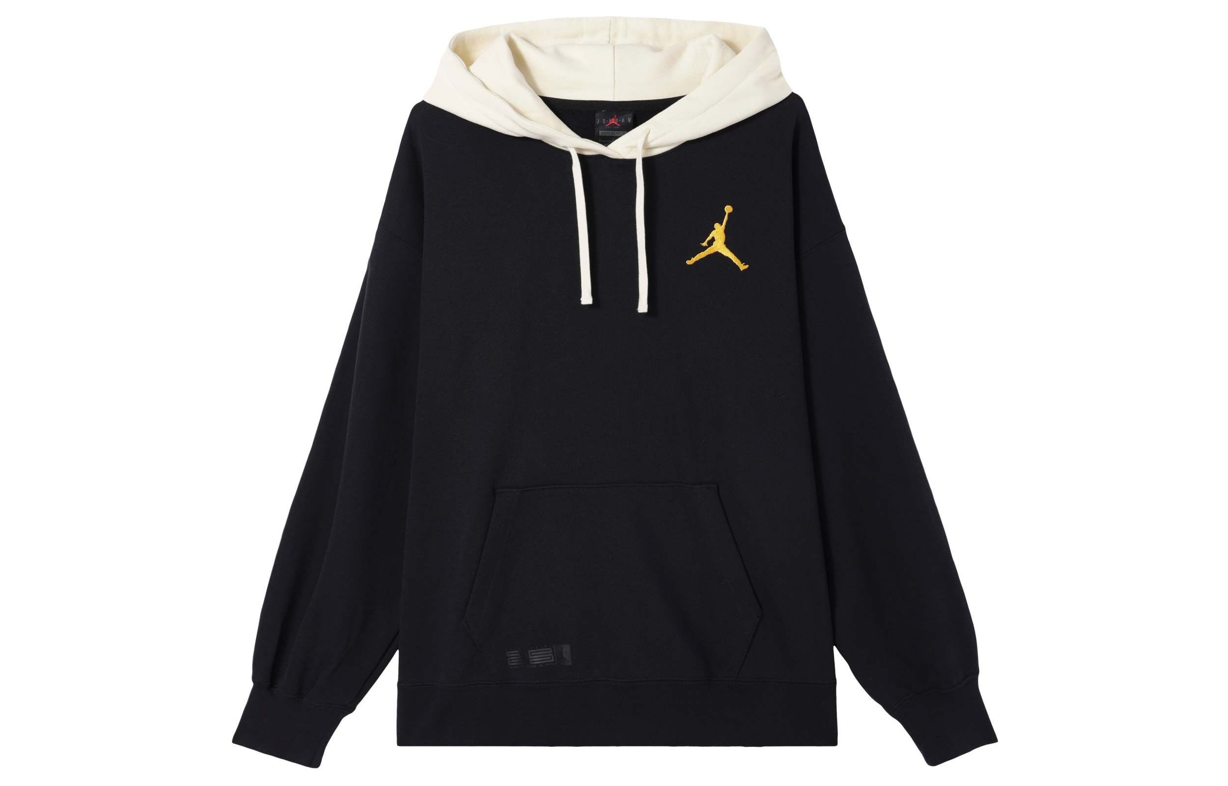 (Women) Jordan Flight Logo Graphic Pullover Hoodie Black FB7657-010