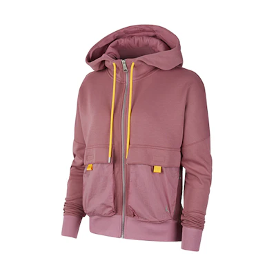 (Women) Jordan Full-Zip Hoodie Jacket Pale Berry Red CU6326-680