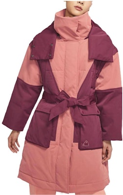 (W) Jordan Long Pink Parka Coat dengan Lengan Lepas Pasang & Ikat Pinggang DQ9805-689 Buy (W) Jordan Long Pink Parka Coat dengan Lengan Lepas Pasang & Ikat Pinggang DQ9805-689