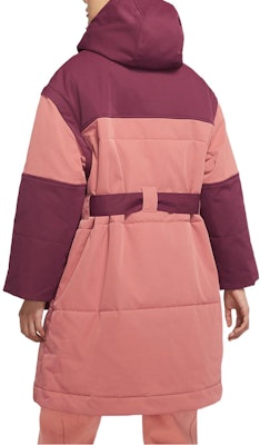 (W) Jordan Long Pink Parka Coat dengan Lengan Lepas Pasang & Ikat Pinggang DQ9805-689 Lookbook (W) Jordan Long Pink Parka Coat dengan Lengan Lepas Pasang & Ikat Pinggang DQ9805-689