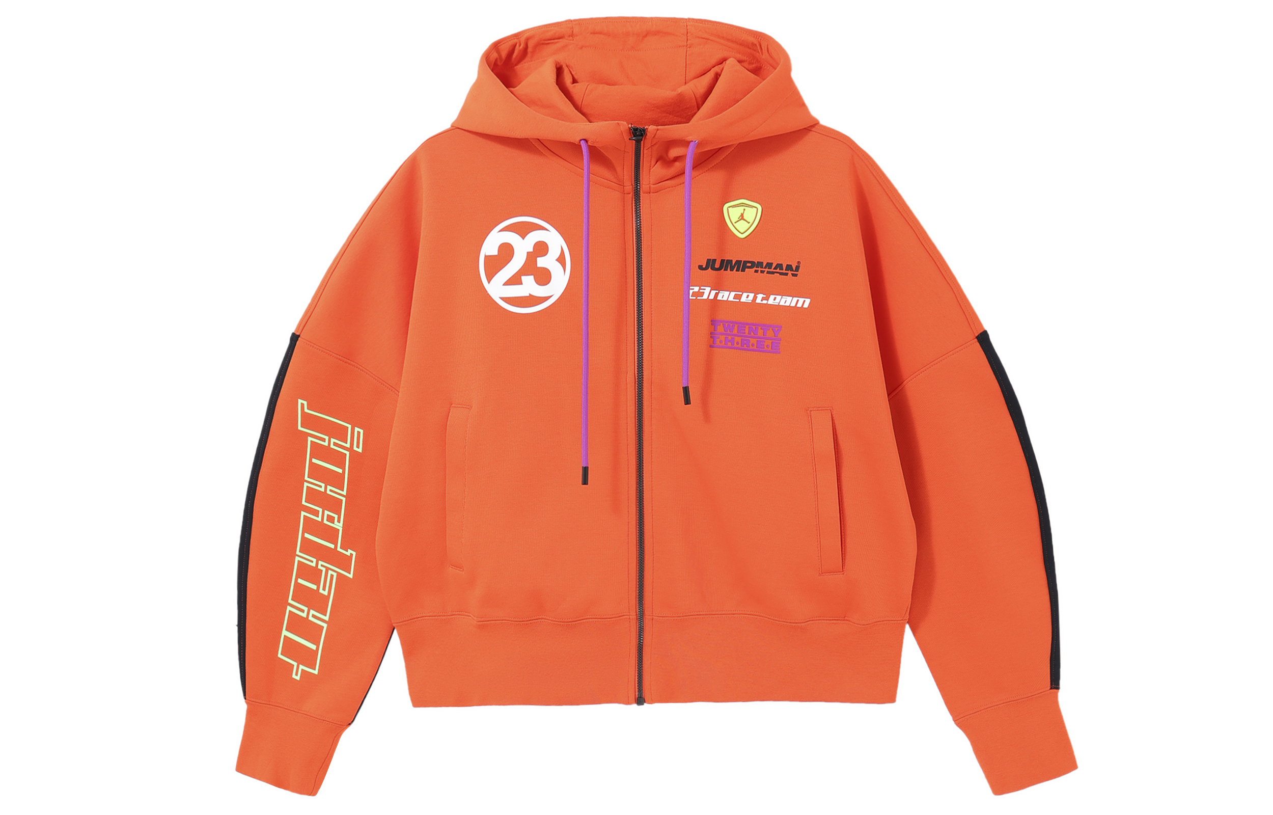 (Women) Jordan Moto Lightweight Knit Jacket Orange Casual Sportswear CU4156-891