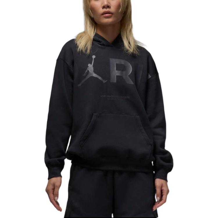 Order (Women) Jordan PSG Brooklyn Pullover Hoodie Black FV7755-045
