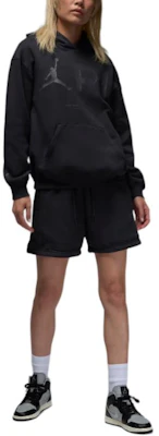 (Women) Jordan PSG Brooklyn Pullover Hoodie Black FV7755-045 Shop (Women) Jordan PSG Brooklyn Pullover Hoodie Black FV7755-045