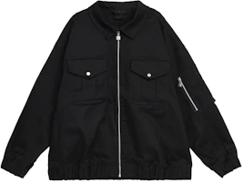 (Women) Jordan Renegade Black Outdoor Utility Jacket with Zipper and Multiple Pockets FN5675-010 (Women) Jordan Renegade Black Outdoor Utility Jacket with Zipper and Multiple Pockets FN5675-010