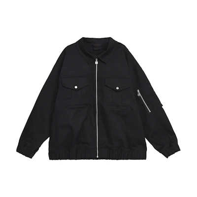 (Women) Jordan Renegade Black Outdoor Utility Jacket with Zipper and Multiple Pockets FN5675-010