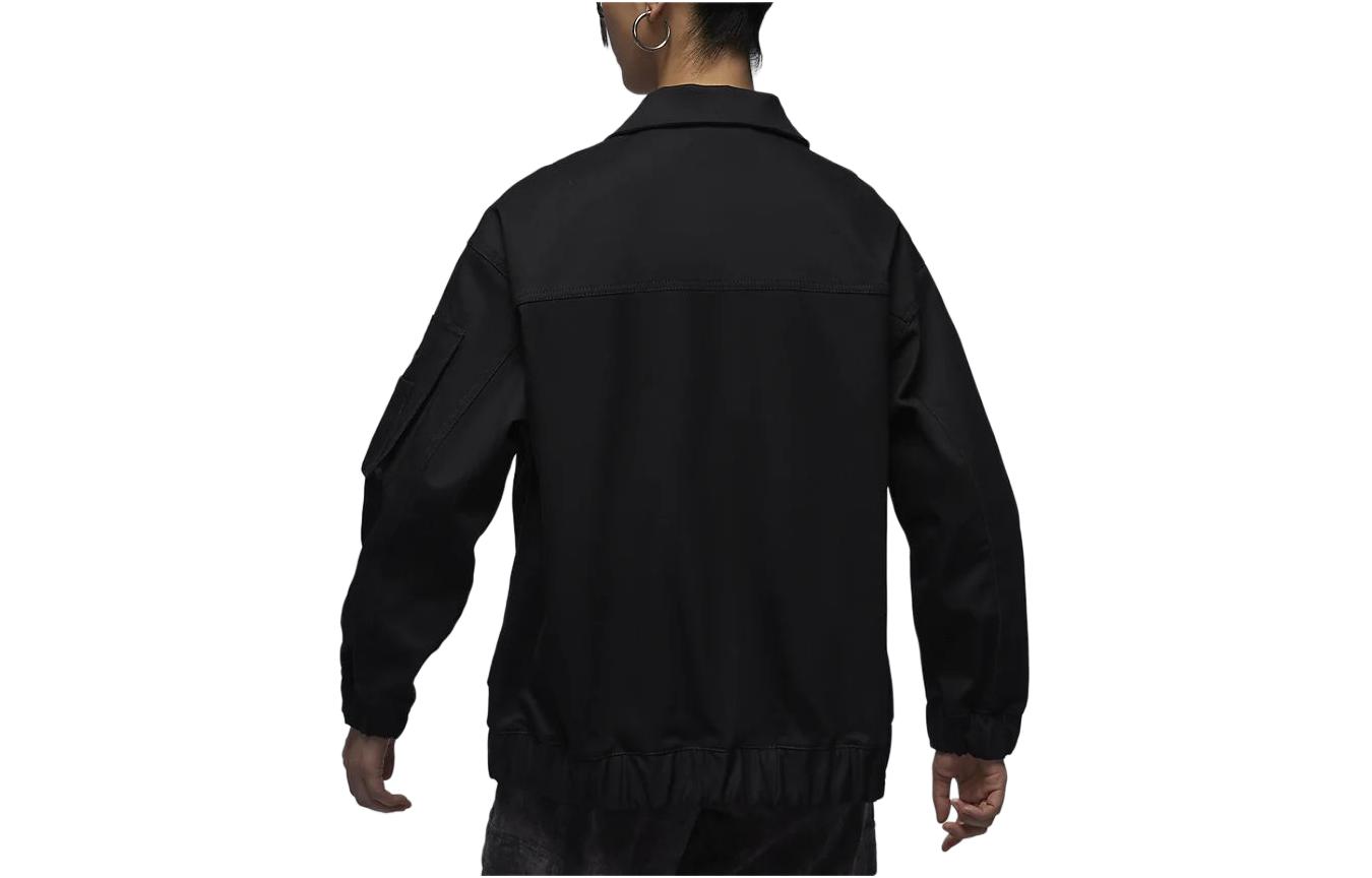 (Women) Jordan Renegade Black Outdoor Utility Jacket with Zipper and Multiple Pockets FN5675-010 圖 3